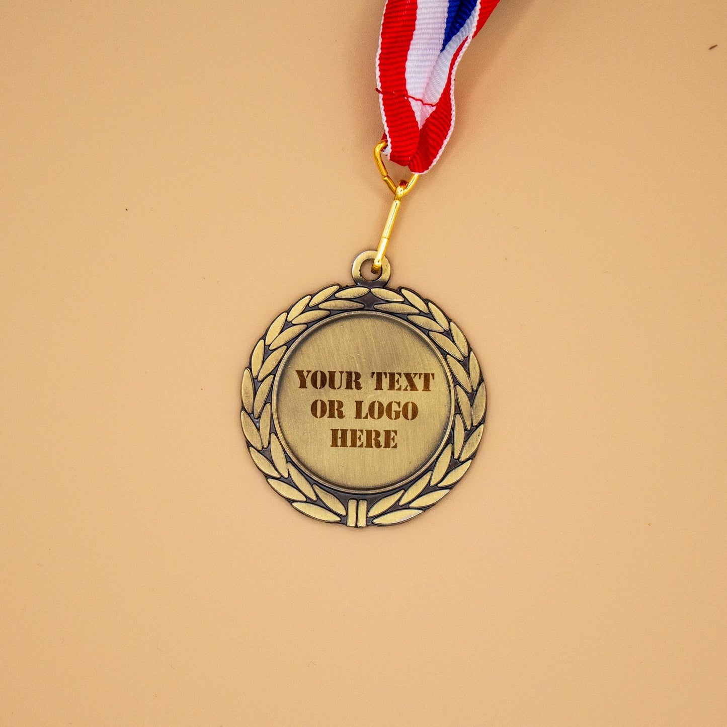 Custom Engraved Medal - Personalized Medals - Medals No Minimum - Custom Text or Logo