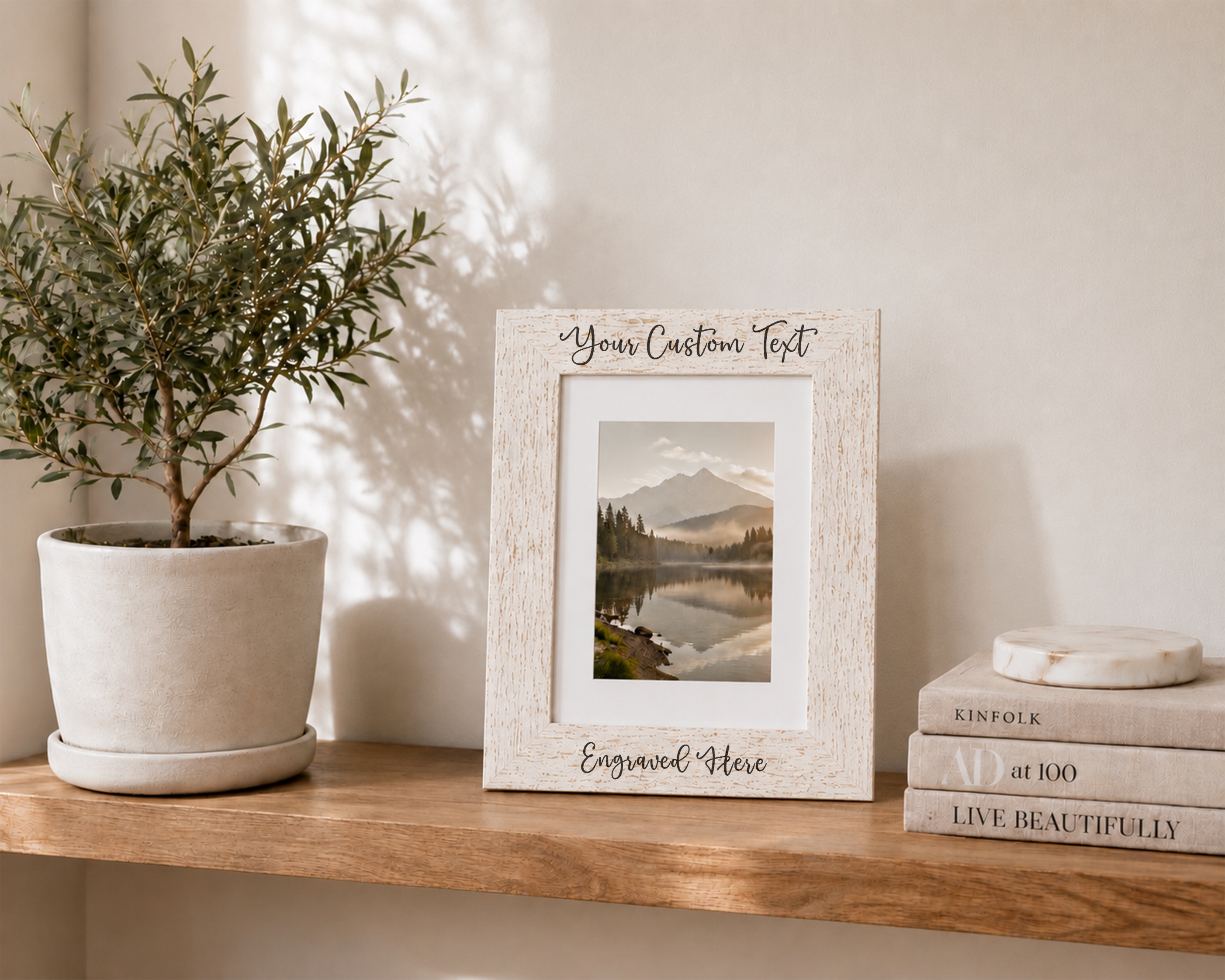 Custom Engraved Photo Frame (4x6, 5x7, 8x10)