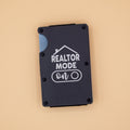 Realtor Mode ON Custom Metal Wallet for Realtors. RFID Blocking Wallet with Money Clip