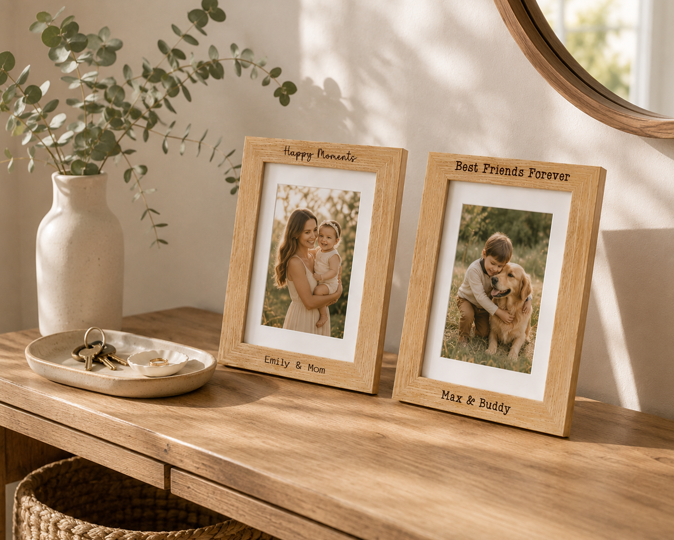 Custom Engraved Photo Frame (4x6, 5x7, 8x10)