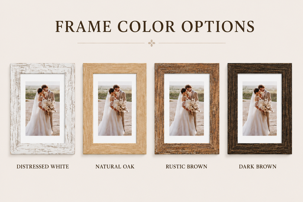 Custom Engraved Photo Frame (4x6, 5x7, 8x10)