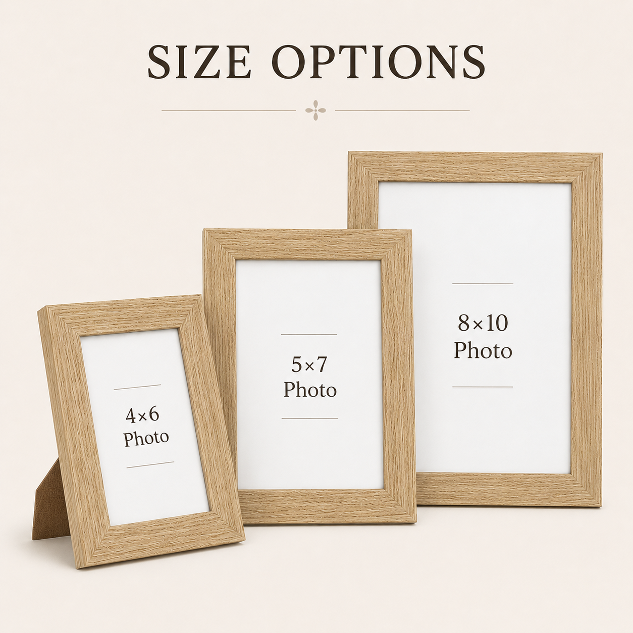 Custom Engraved Photo Frame (4x6, 5x7, 8x10)