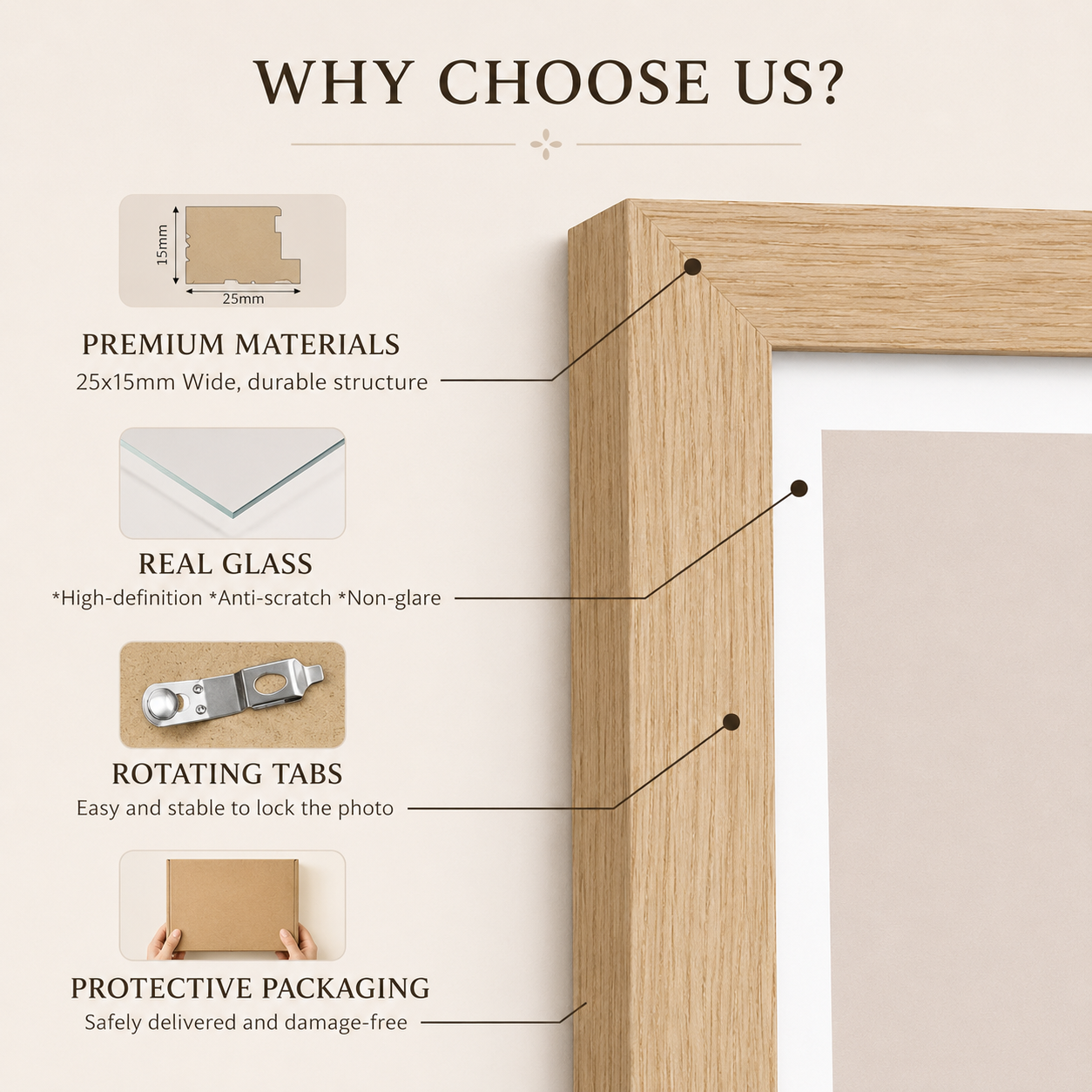 Custom Engraved Photo Frame (4x6, 5x7, 8x10)